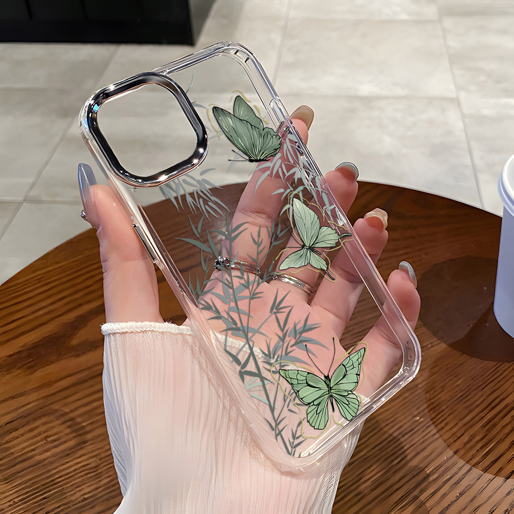 Phone Cases For Samsung A14 - シリコンバタフライケース Samsung A56 5G A55 A16