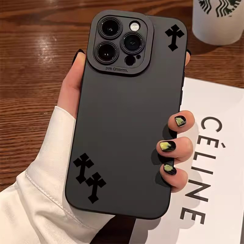 Phone Cases Otterbox - 秋の雰囲気のクロス柄iPhoneケース（iPhone 17 Air、16、15、14、13、12、11 Pro Max、X、XS、XR、7、8 Plus、SE対応）ソフト耐衝撃フルカバー