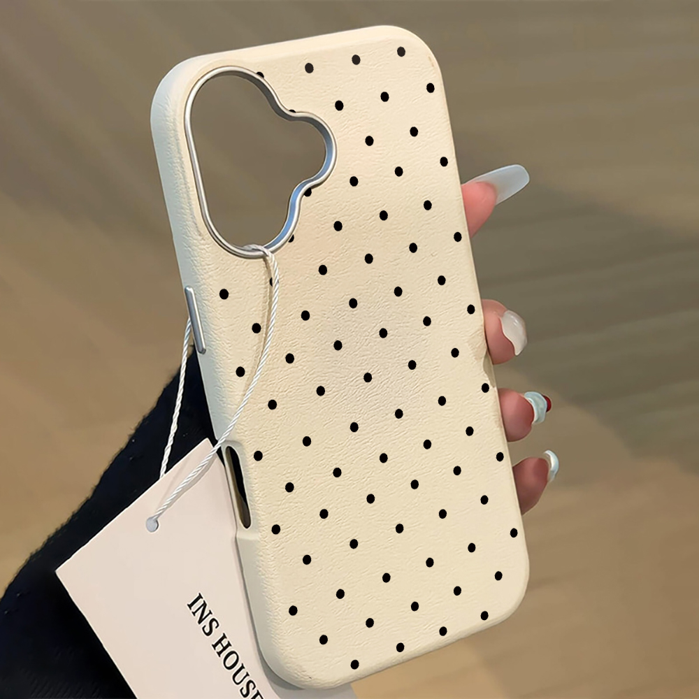 Phone Cases Cute Iphone 13 - 韓国INSキュートな水玉模様のiPhoneケース iPhone 16 15 17 14