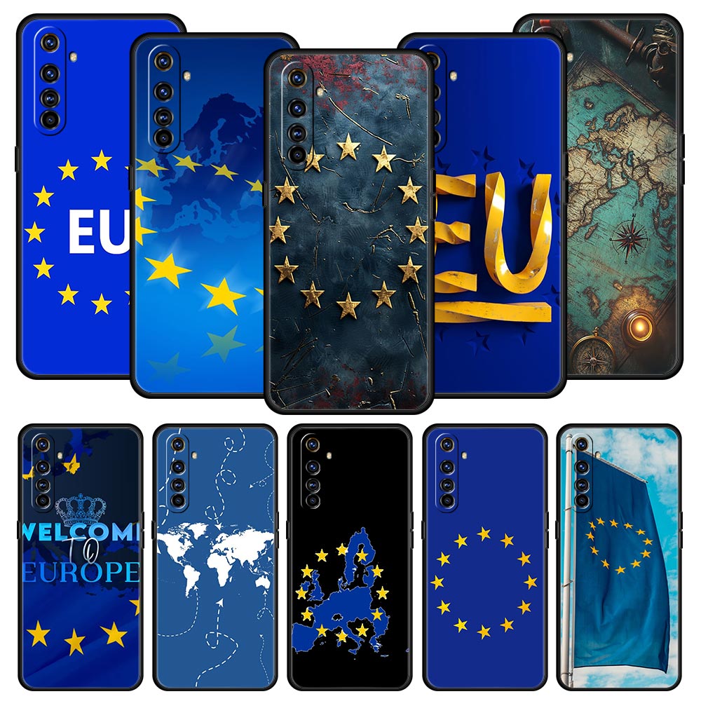 Phone Cases Eu - EU旗柄スマホケース Realme 13 12 10 9