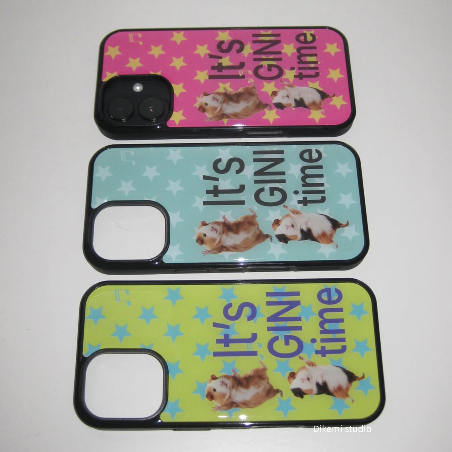 Phone Cases Vintage - 韓国ヴィンテージ風モルモット星柄マット仕上げスマホケース iPhone 17 Air 16 15