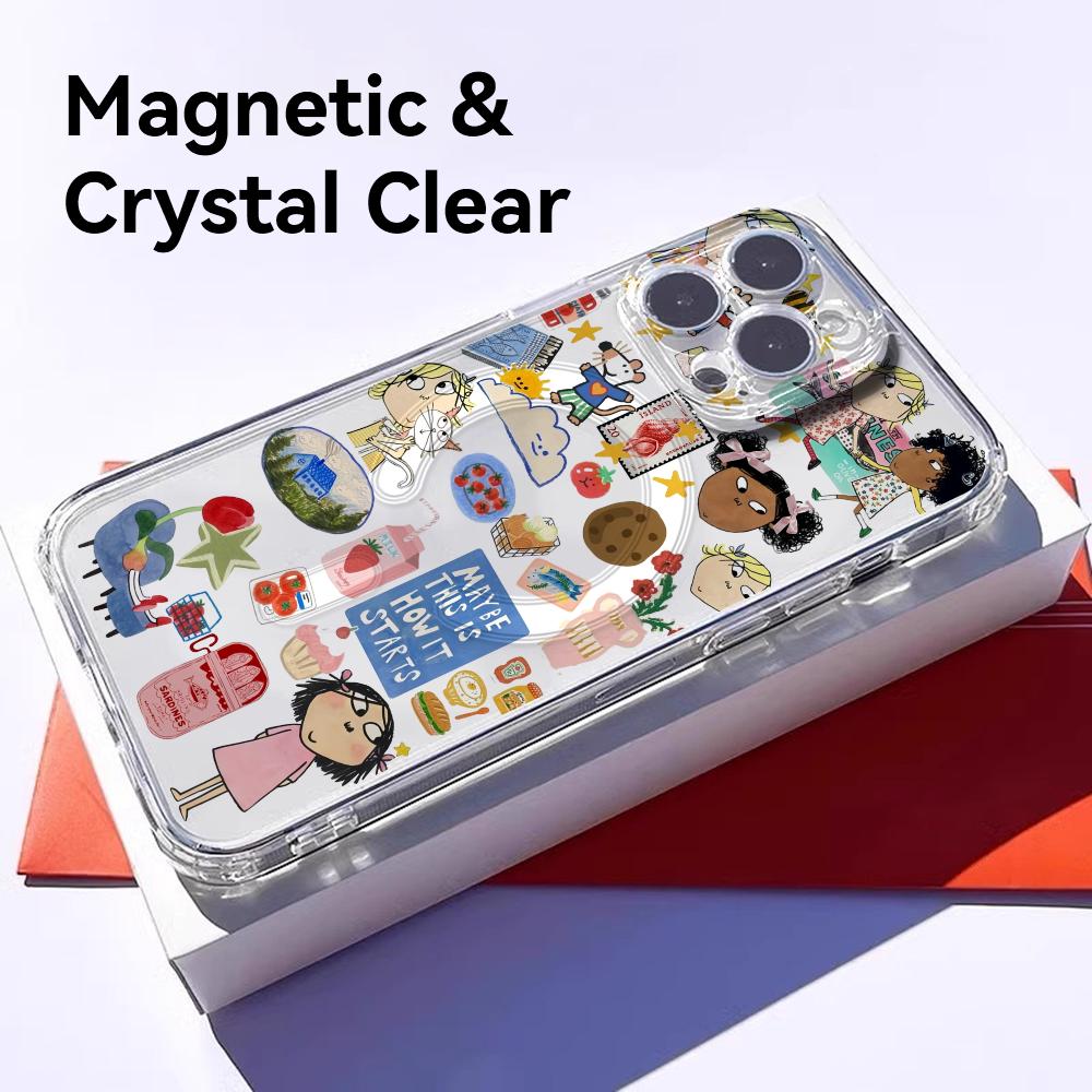 漫画C-チャーリーとローラのスマホケース、iPhone 17 - Phone Cases Popular のレビューと価格