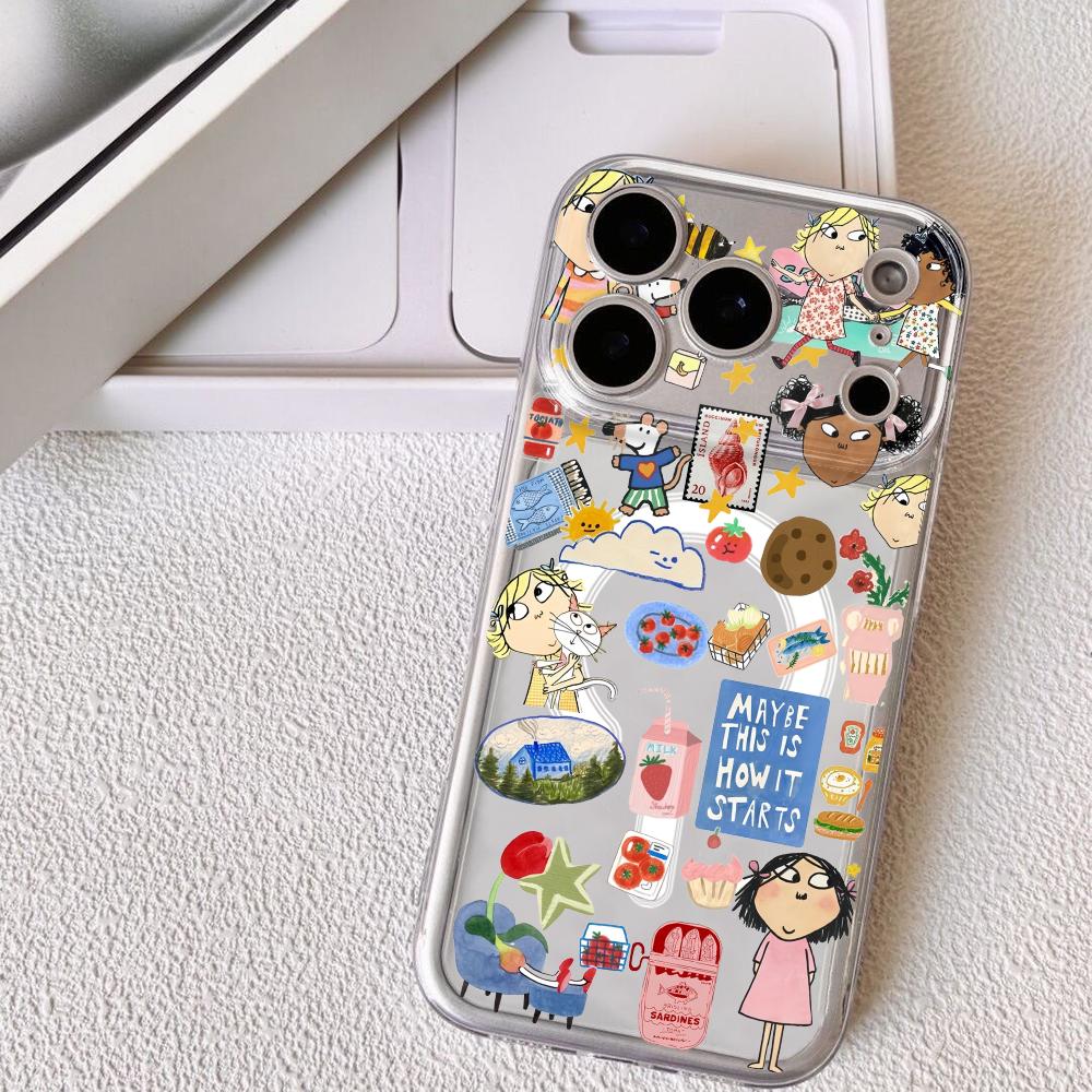 漫画C-チャーリーとローラのスマホケース、iPhone 17 - Phone Cases Popular のレビューと価格