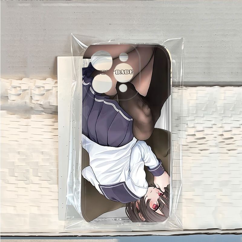 かわいいアニメJK制服女子スマホケース iPhone 11  - Phone Cases Jjk のレビューと価格