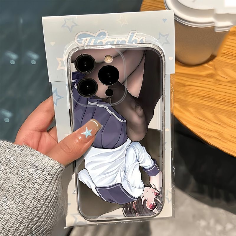 かわいいアニメJK制服女子スマホケース iPhone 11  - Phone Cases Jjk のレビューと価格
