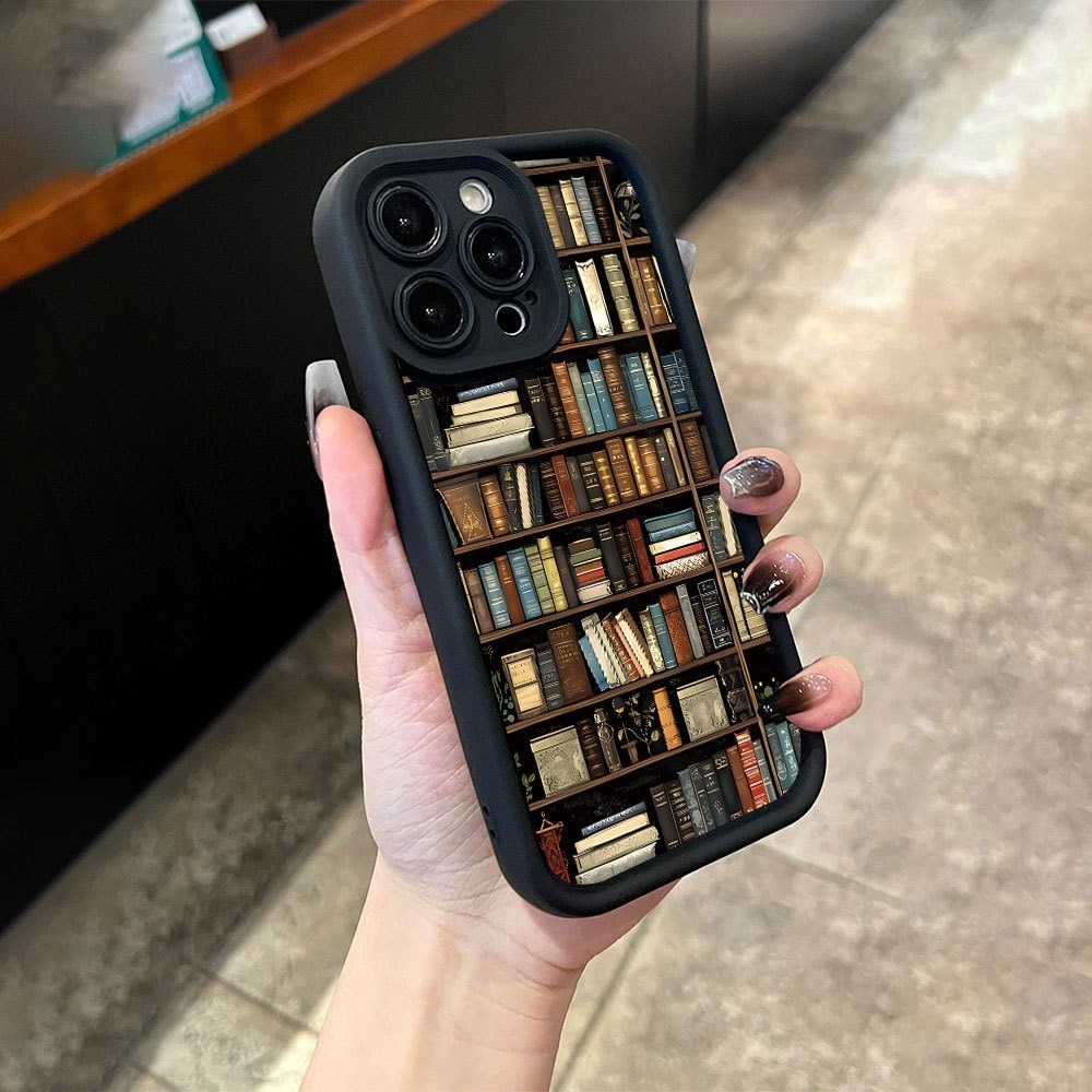 ブックシェルフ型クリエイティブパターンのiPhoneケース  - Phone Cases Otterbox のレビューと価格