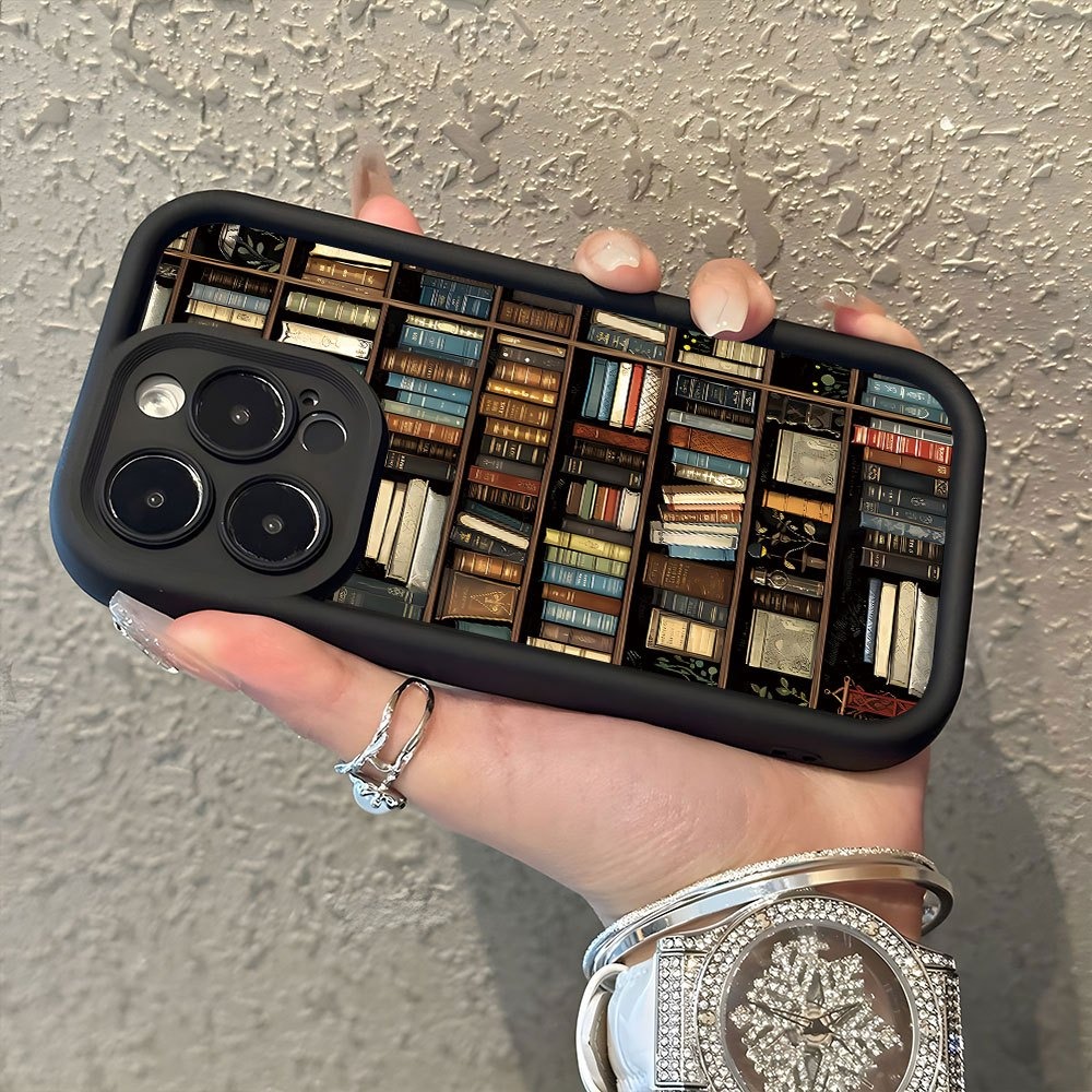 ブックシェルフ型クリエイティブパターンのiPhoneケース  - Phone Cases Otterbox のレビューと価格