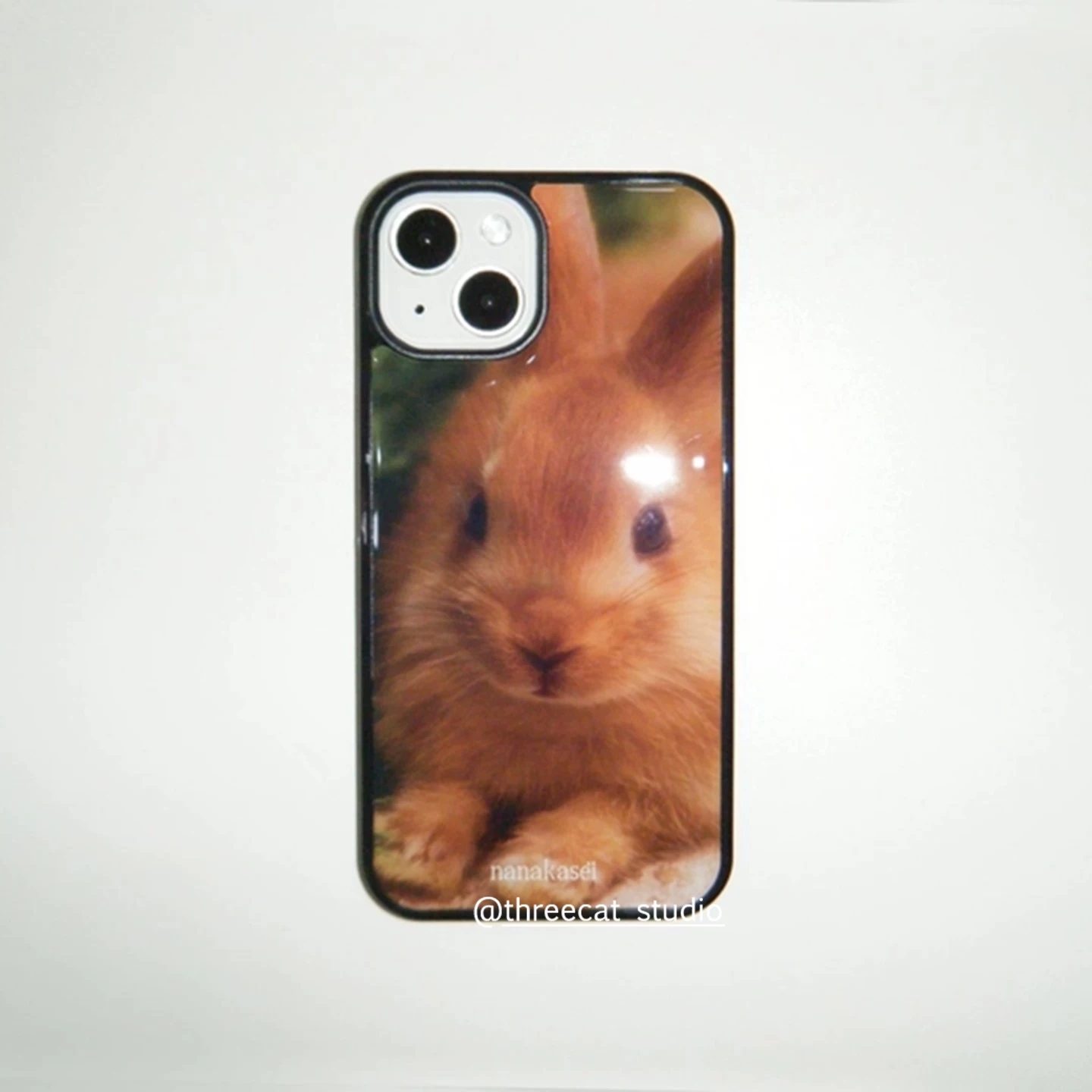 韓国風ヴィンテージキャラメルバニー可愛い漫画風スマホケース  - Phone Cases Vintage のレビューと価格