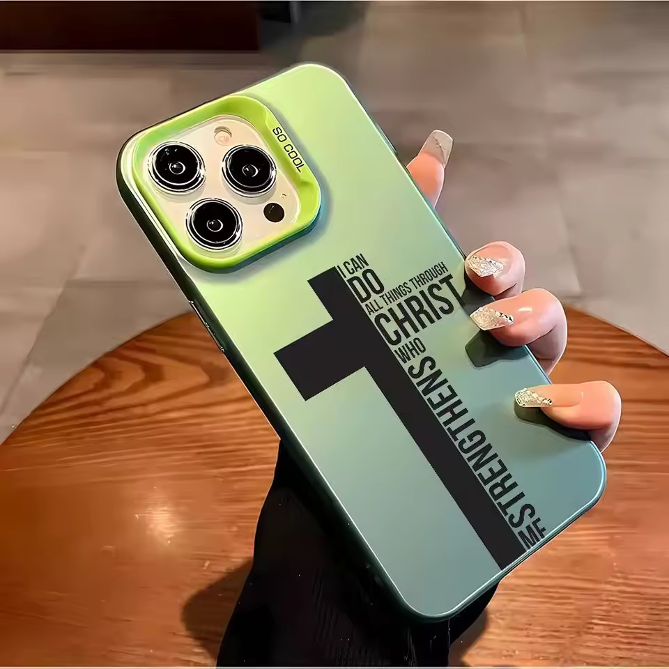 指紋防止クロス聖書柄iPhoneケース iPhone 17  - Phone Cases Otterbox のレビューと価格