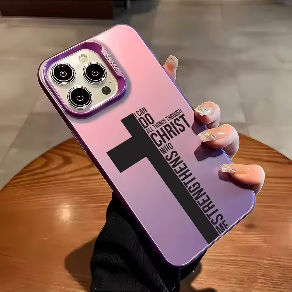 指紋防止クロス聖書柄iPhoneケース iPhone 17  - Phone Cases Otterbox のレビューと価格