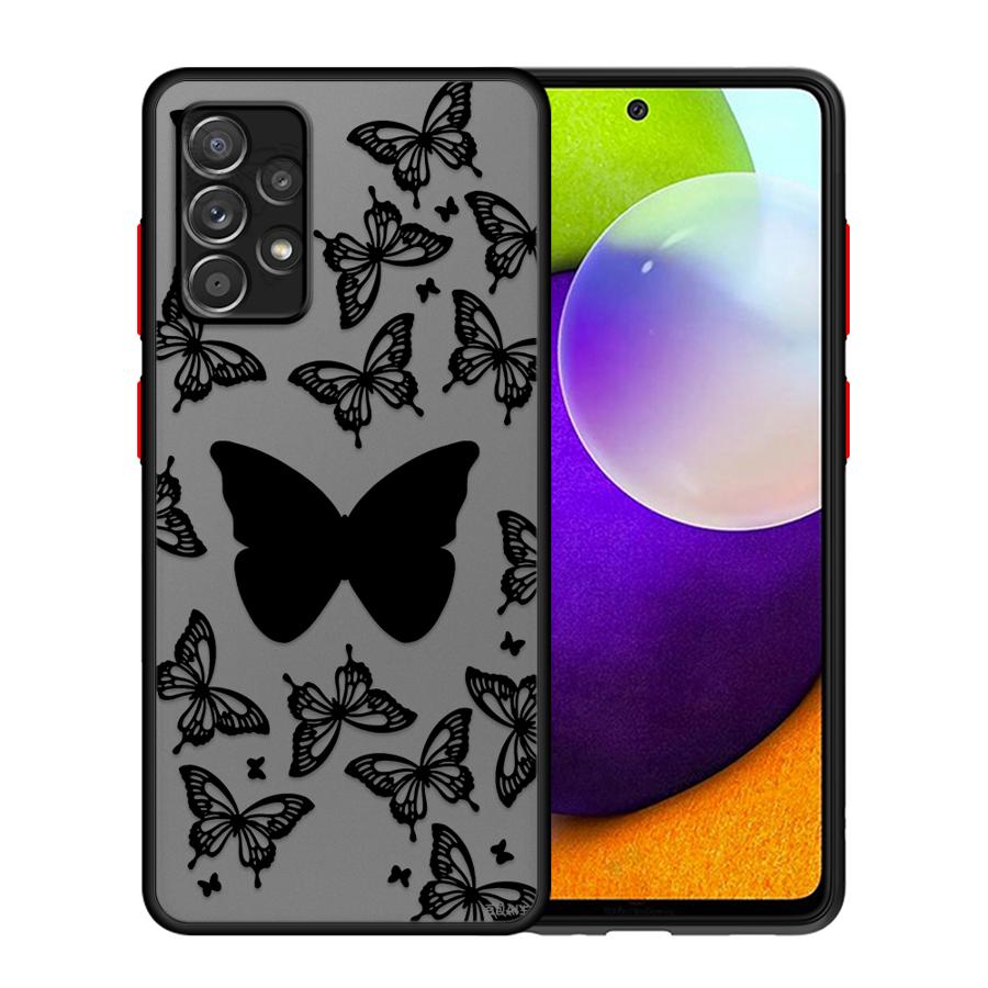ブラックバタフライフォンカバーケース サムスンギャラクシーA - Phone Cases For Samsung A14 のレビューと価格