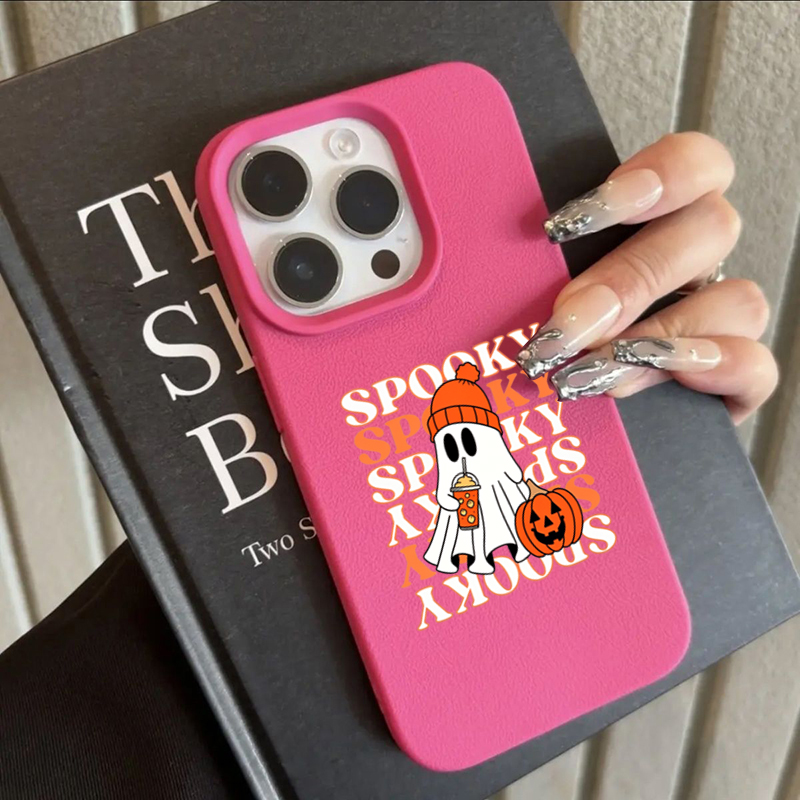 かわいいハロウィンゴーストとパンプキン柄のiPhoneケース - Phone Cases Cute Iphone 13 のレビューと価格