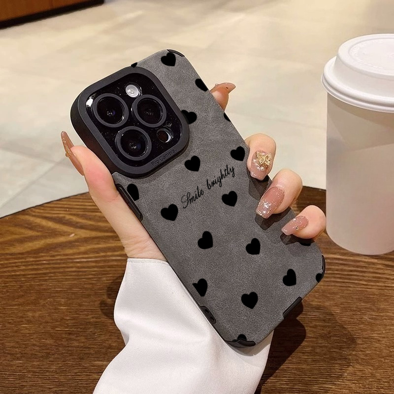 新しい高級ブラックラブハート型iPhoneケース iPhon - Phone Cases Otterbox のレビューと価格