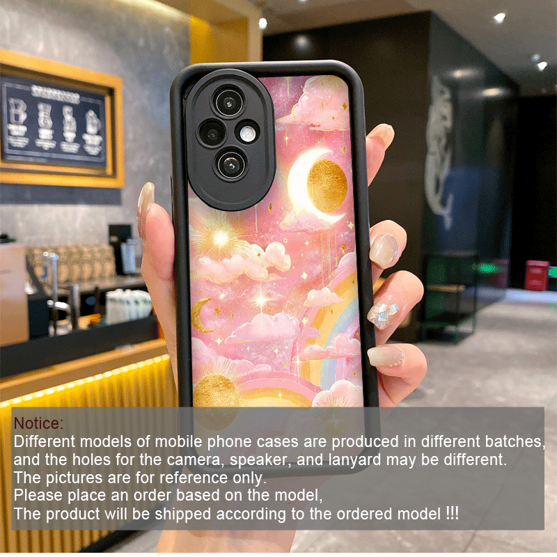 ヴィンテージ風ゴールデン星空太陽月プリントスマホケース Ho - Phone Cases Vintage のレビューと価格