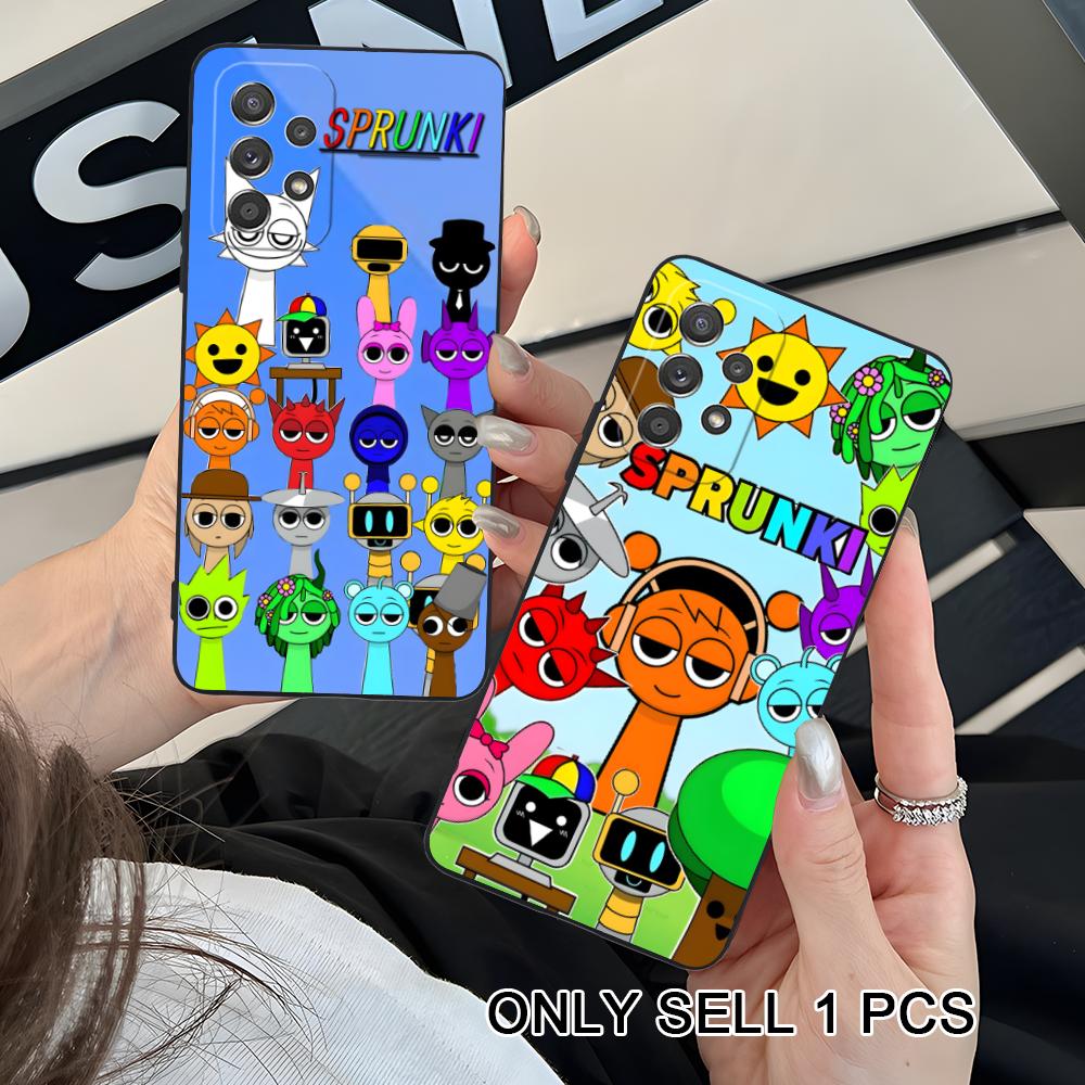 S-Sprunki 音楽デザインのスマートフォンケース。Sa - Phone Cases For Samsung A14 のレビューと価格