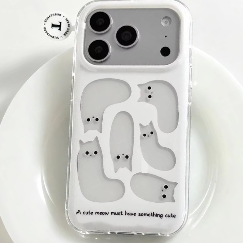韓国INSキュートなくり抜き子猫カワイイスマホケース iPh - Phone Cases Cute Iphone 13 のレビューと価格