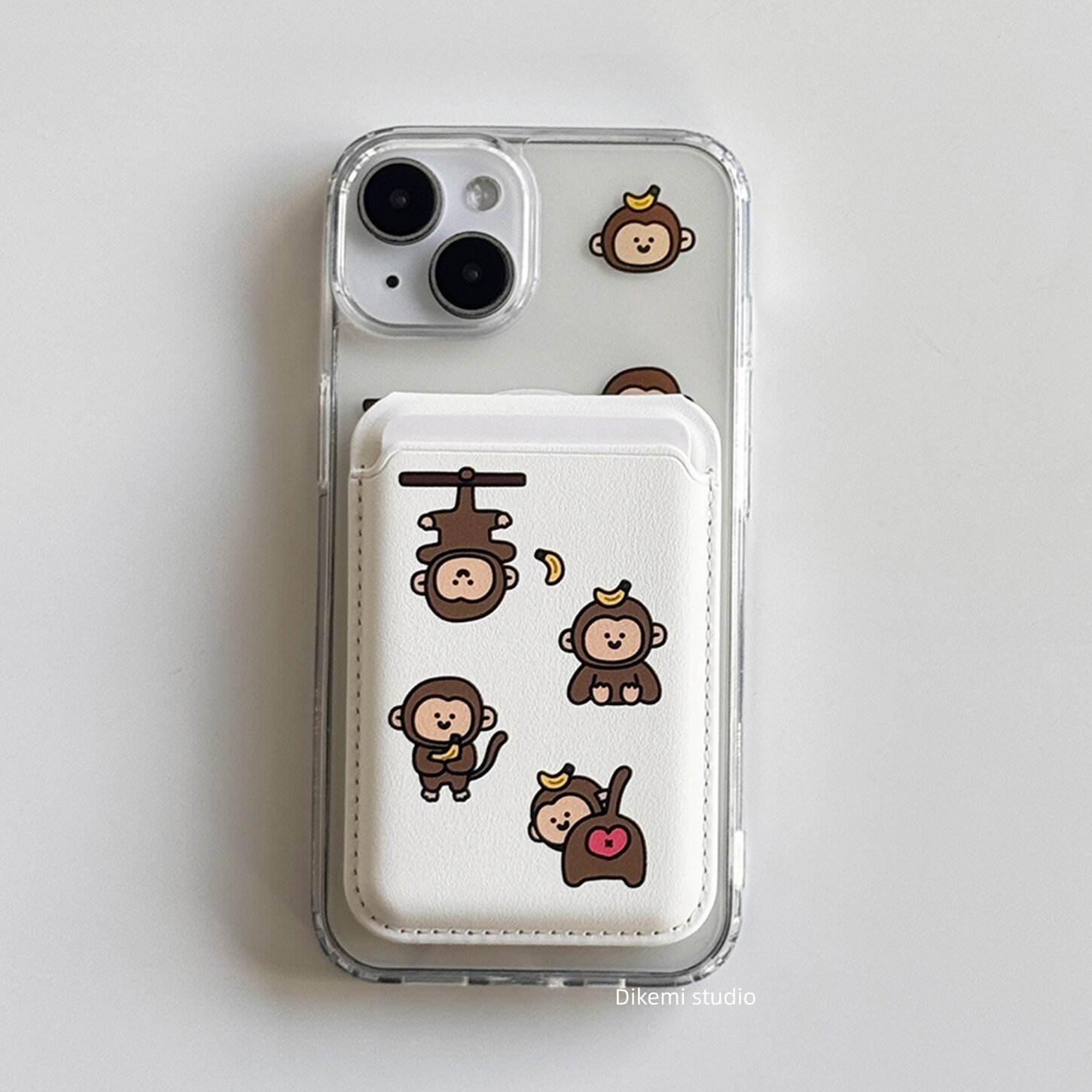 ブラウンバナナベビーモンキーY2K INS韓国風スマホケース - Phone Cases Brown のレビューと価格