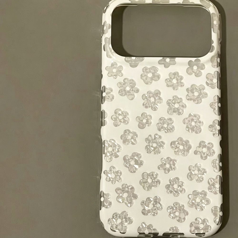 ヴィンテージ風トレンドの黒白花柄プリントiPhoneケース、 - Phone Cases Vintage のレビューと価格