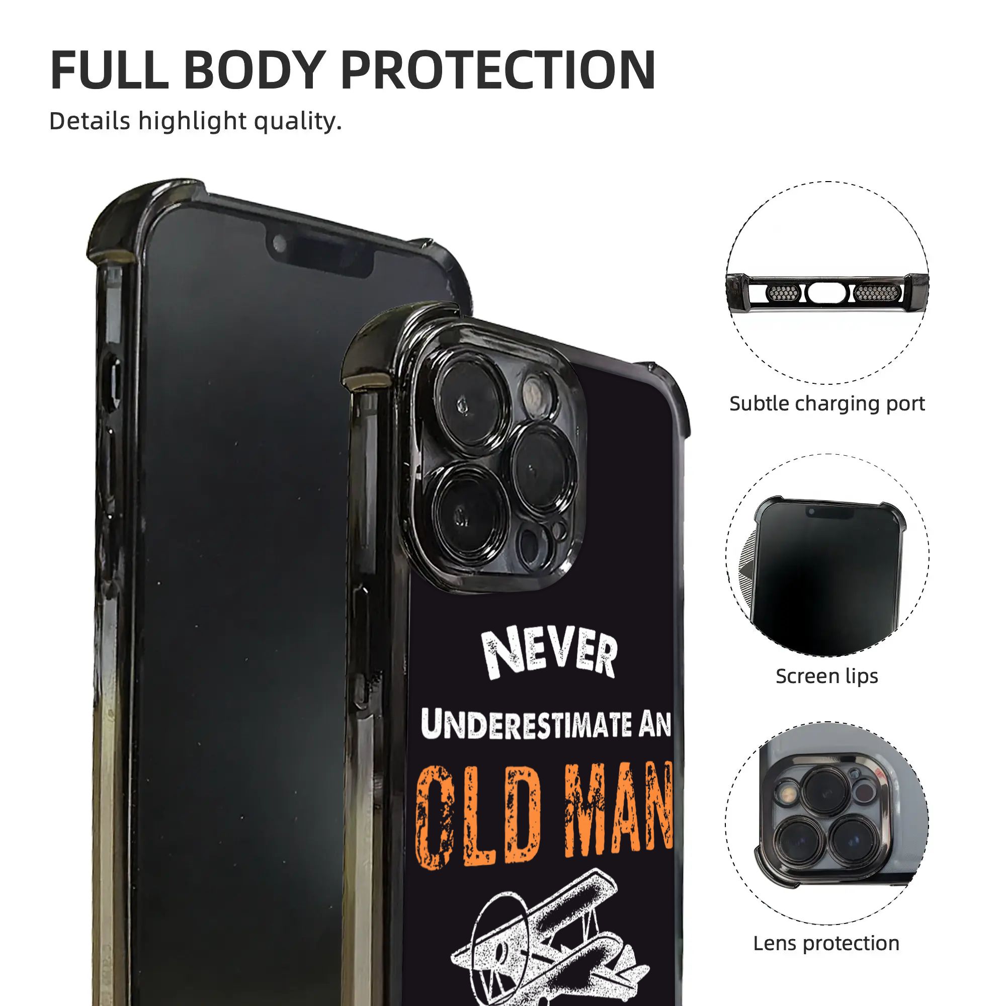 RC飛行機のデザインのメッキ加工されたiPhone用スマホケ - Phone Cases Arc のレビューと価格