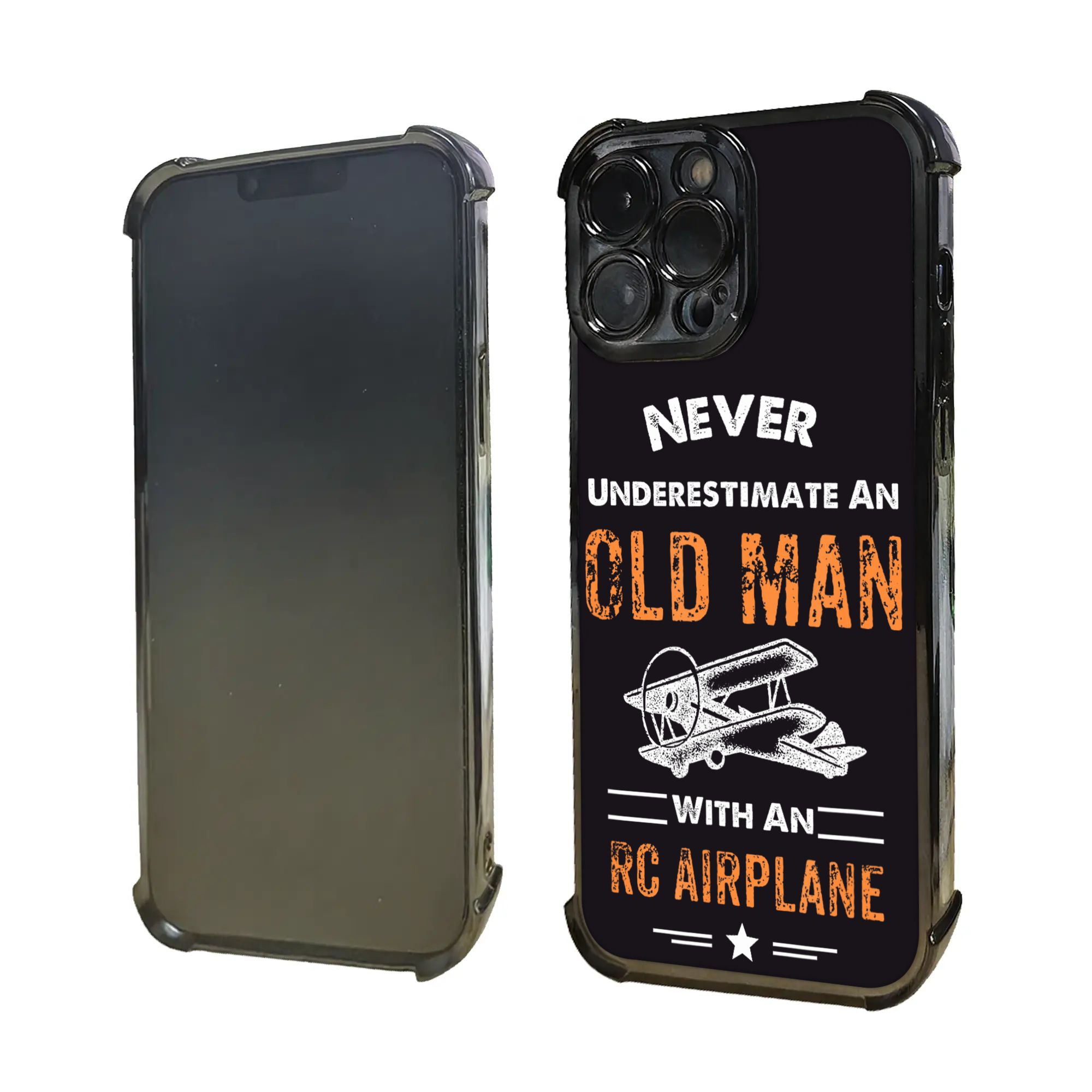 RC飛行機のデザインのメッキ加工されたiPhone用スマホケ - Phone Cases Arc のレビューと価格