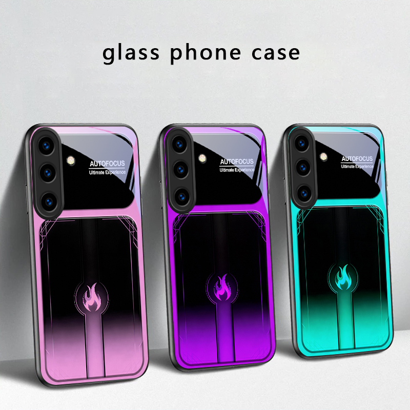 まばゆい紫炎模様のSamsung Galaxy S20 S2 - Phone Cases Purple のレビューと価格
