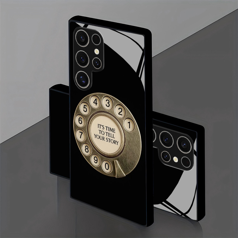 2Dダイヤルパッドパターンのヴィンテージ風スマホケース Sa - Phone Cases Vintage のレビューと価格
