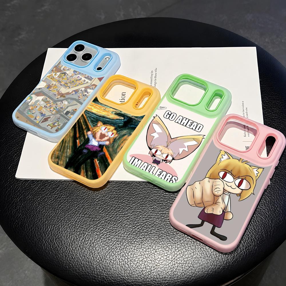 ネコアーク面白いミーム可愛いスマホケース2-in-1着脱式ク - Phone Cases Arc のレビューと価格