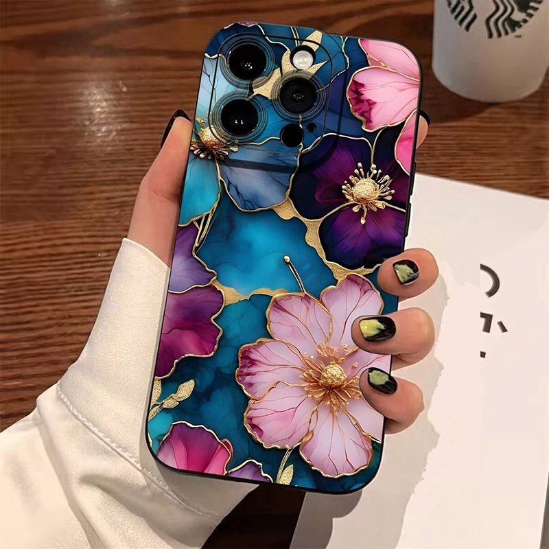 ヴィンテージ花柄デザインのiPhoneケース（17、16 P - Phone Cases Vintage のレビューと価格
