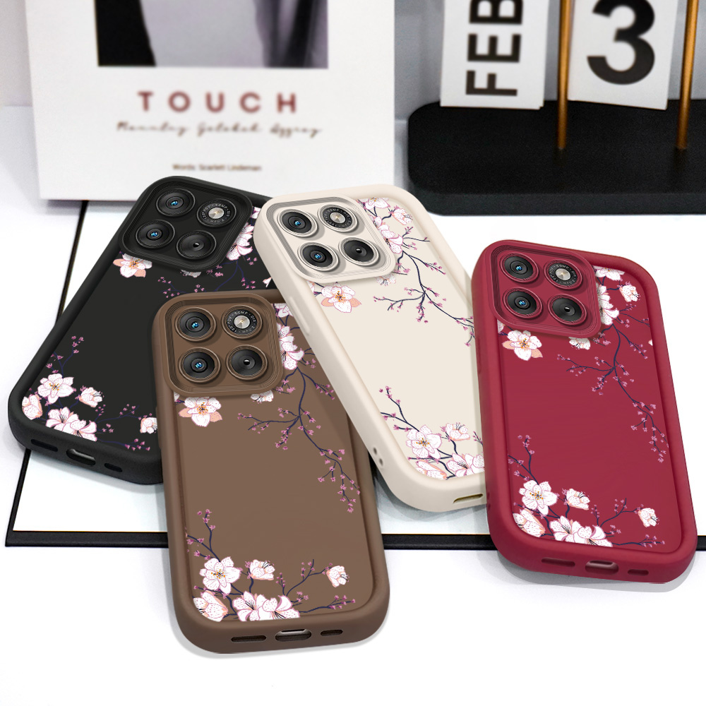春の花電話ケースモトローラエッジ 70 60 50 40 プ - Phone Cases Motorola Edge 2025 のレビューと価格