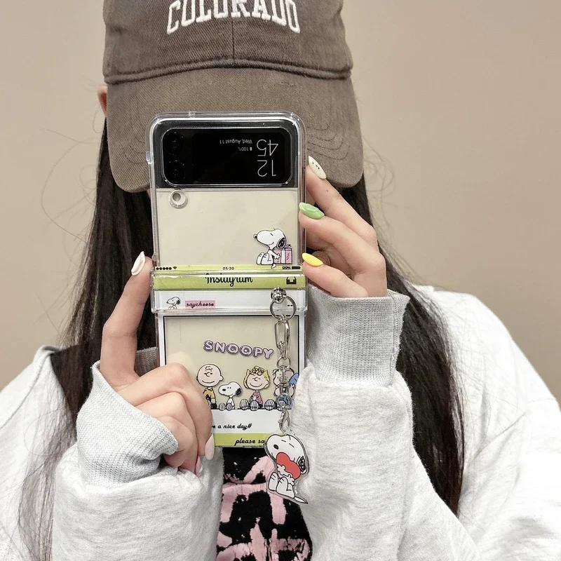 かわいい漫画スヌーピーチャーリーブラウン透明電話ケース サム - Phone Cases Brown のレビューと価格