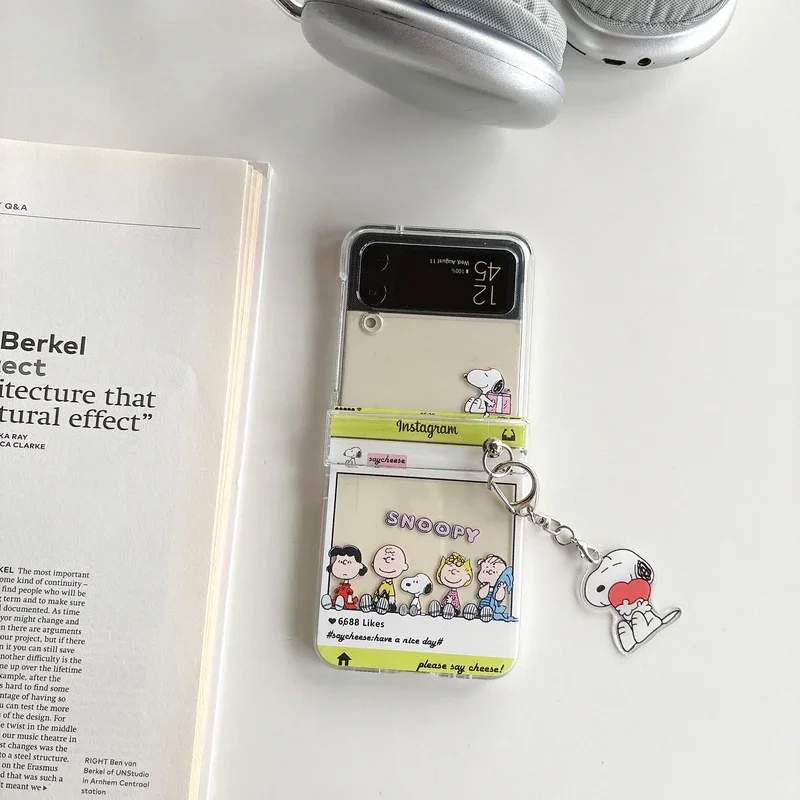 かわいい漫画スヌーピーチャーリーブラウン透明電話ケース サム - Phone Cases Brown のレビューと価格
