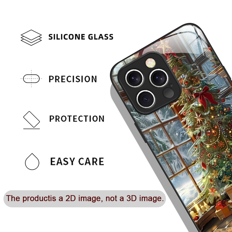クリスマスツリー ギフト 雪景色 クリエイティブ スマホケー - Phone Cases Otterbox のレビューと価格