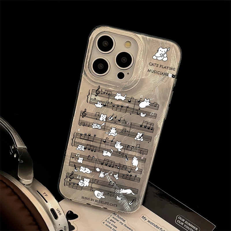 楽しい文字と音符柄のスマホケース Samsung Galax - Phone Cases For Samsung A14 のレビューと価格
