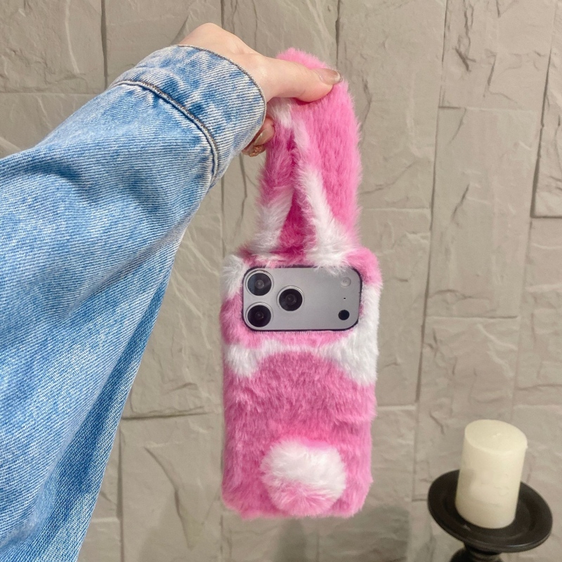 可愛いウサギデザインのふわふわスマホケース iPhone 1 - Phone Cases Cute Iphone 13 のレビューと価格