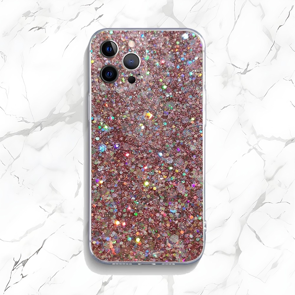 ピンクのキラキラパターンの電話ケース,iPhone 16,1 - Phone Cases Arc のレビューと価格