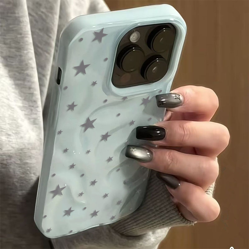 ミニマリストで可愛いスターウェーブテクスチャのiPhoneケ - Phone Cases Cute Iphone 13 のレビューと価格
